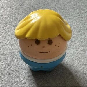 Vintage Little Tikes Toddle Tots Chunky People House Blonde hair girl NO bun